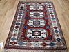 Vintage And Finely Hand Woven Kazak Style Area Rug