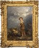 Manner of Thomas Gainsborough Oil on Panel