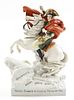 Scheibe-Alsbach German Porcelain Napoleon on Horse