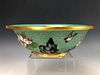 A Turquoise Ground PLUM FLOWERS Cloisonne Bowl 