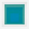 Josef Albers (German, 1888-1976) SP XII (from Homage to the Square)
