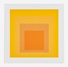 Josef Albers (German, 1888-1976) SP IV (from Homage to the Square)