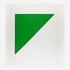 Ellsworth Kelly (American, 1923-2015) Green Curve with Radius of 20' (from For Meyer Schapiro)