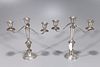 Two Gorham Sterling Silver Weighted Candlesticks