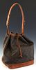 Louis Vuitton Noe GM Shoulder Bag, in a brown monogram coated canvas, with vachetta leather accents and golden brass hardware, with a brown canvas lin