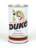 1970 Duke Beer 12oz Tab Top T60-14
