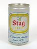 1977 Stag Beer (test) 12oz Tab Top No Ref.