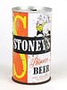 1968 Stoney's Pilsener Beer 12oz Zip Top T128-04