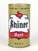 1969 Shiner Beer 12oz Tab Top T124-21