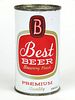 1960 FLORIDA Best Premium Beer 12oz Flat Top 36-20