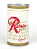 1969 Rainier Light Beer 12oz Tab Top T111-39.1