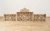 A Gothic Revival carved alabaster triptych,