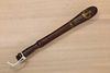 A Victorian turned wooden truncheon,