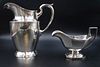 Sterling Silver Water Pitcher and Gravy Boat