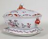 Chinese Export Covered Tureen and Underplate