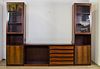 Danish Modern Rosewood 3 Section Cabinet