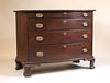 Federal Cherrywood Bowfront Chest of Drawers