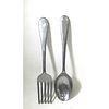 Oversized Decorative Aluminum Fork and Spoon Wall Hangings