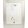 Lowell Nesbitt (American, 1933-1993) "White Tulips" Lithograph