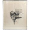 Agustin Fernandez (1928 - 2006) Erotic Graphite on Paper