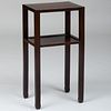 Chinese Hardwood Pedestal Table