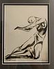 Dancing Figure Composition by Maurice Sterne ca 1930