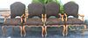 (4) Kreiss, Palazzo Upholstered Arm Chairs