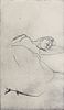 Henri Toulouse-Lautrec (After) - Reclining Woman II