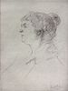 Henri Toulouse-Lautrec (After) - Tete de Femme II