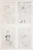 Henri Toulouse-Lautrec (After) - Four Studies