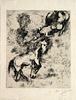 Marc Chagall - The Horse and the Donkey