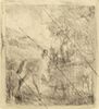 Edgar Degas - Sportsman Mounting His Horse (Final