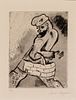 Marc Chagall - Der Mann mit dem Korb