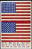 Jasper Johns "Two Flags (Whitney)" Lithograph