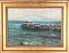 Oil on Board of Alaska, Early 20th C. Signed