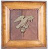 American Nautical Eagle Plaque, Brass
