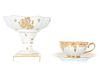 Hand Painted Limoge Compote & Bavaria Cup & Saucer