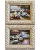 A Pair Of French school framed Oil on canvas paintings