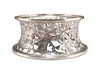 A GEORGE III STYLE SILVER DISH RING,?by?George Nathan & Ridley Hayes, Chest