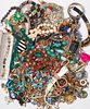 A LARGE QUANTITY OF COSTUME JEWELLERY, including?beaded and paste set neckl