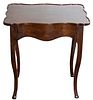 French Provincial Style Mahogany Side Table