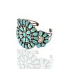 JWMS Turquoise and Sterling Bracelet