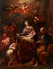 Italian school; 18th century.
"Adoration of the Shepherds".
Oil on canvas. Relined.