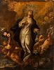 Neapolitan school; late 17th century.
"Immaculate Conception".
Oil on canvas. Relined.