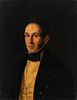 Attributed to LEONARDO ALENZA Y NIETO (Madrid, 1807 - 1845).
"Portrait of a Gentleman.
Oil on canvas. Relined