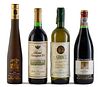 Set of four bottles, a 2002 Henry of Pelham, a 1992 Pedro Domeq X / A, a 2003 Limnos and a 1989 Neethlingshof.
Category: Pinotage red wine, Cabernet S
