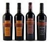 Four Villa Atuel bottles, 2005 and 2007 vintages.
Pueyo Echevarria wineries.
Category: red wine. San Rafael, Mendoza (Argentina).
Level: A.
750 ml.