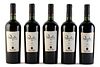 Five Casa Silva Quinta Generación bottles, vintage 2003.
Category: red wine. DO. Colchagua Valley, San Fernando (Chile).
Level: A / B.
750 ml.