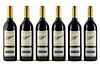 Six Elderton bottles, vintage 1999.
Elderton Wines.
Category: Cabernet Sauvignon red wine. Nurioopta, Barossa Valley (Australia).
Level: A.
750 ml.