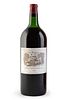 A Magnum bottle of Château Lafite Rothschild, vintage 1963.
Category: red wine. Pauillac, Bordeaux (France).
Level: B-C.
1,5 L.
